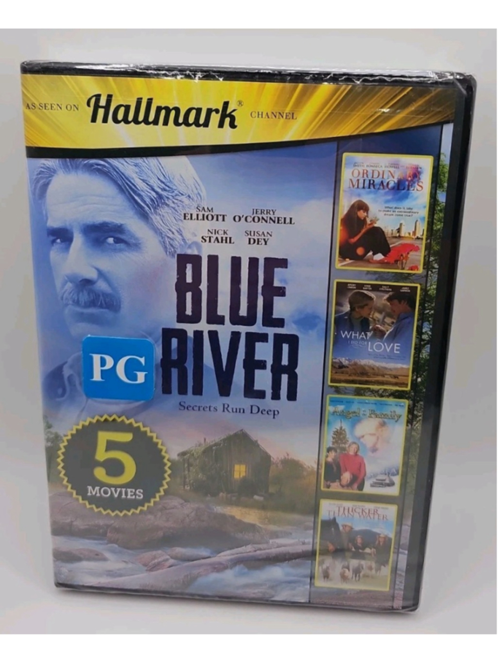 Hallmark 5-Movie Pack DVD Blue River Ordinary Miracles & 3 More New Sealed